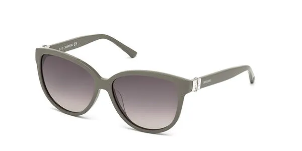 Swarovski SK0120 45B Women's Sunglasses Brown Size 56