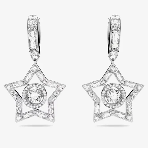 Swarovski Stella Crystal Star Dropper Earrings 5617767