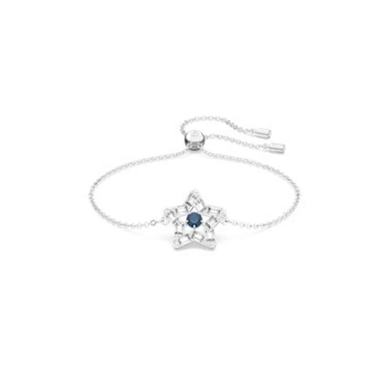Swarovski Stella Silver + Blue Star Bracelet