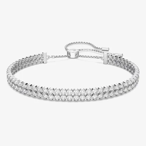 Swarovski Subtle Rhodium Plated Crystal Bracelet 5221397