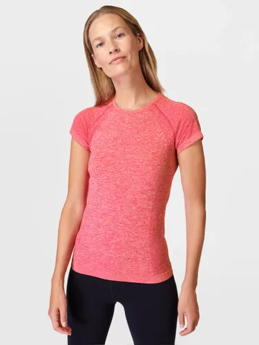 Sweaty Betty Athlete Seamless Workout T-Shirt - Punk Pink - Female