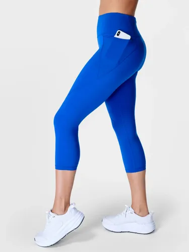 Sweaty Betty Power Cropped Gym Leggings - Lightning Blue - Female