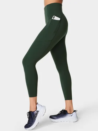 Sweaty Betty Power UltraSculpt High Waisted 7/8 Gym Leggings - Trek Green - Female