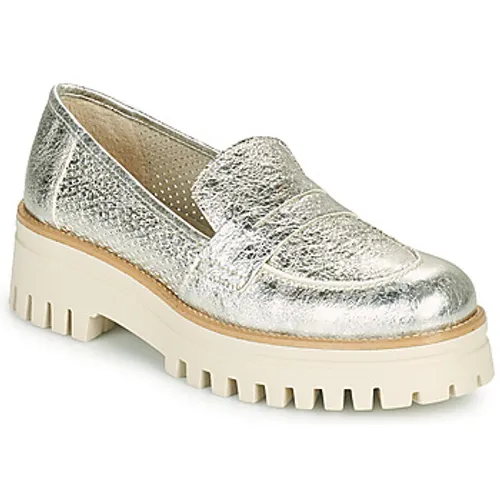 Sweet Lemon  Passi  women's Loafers / Casual Shoes in Silver