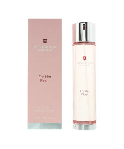 Swiss Army Womens For Her Floral Eau De Toilette 100ml - Black - One Size