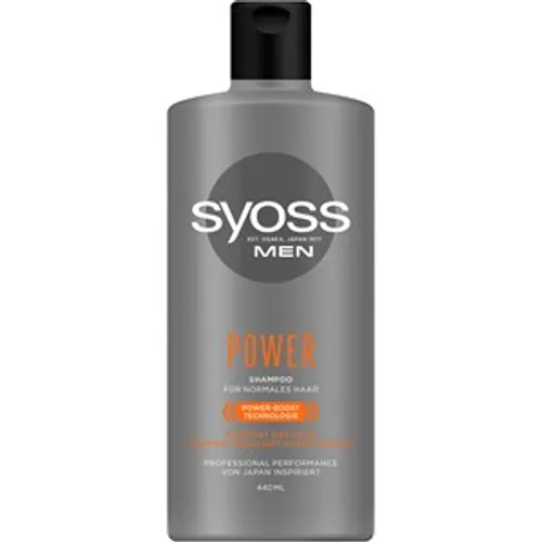 Syoss Men Power Shampoo Male 440 ml