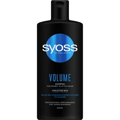Syoss Volume Shampoo Female 440 ml