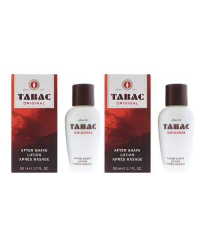 Tabac Mens Original Aftershave Lotion 50ml x 2 - NA - One Size