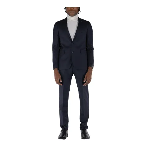 Tagliatore , Bruce Complete Suit ,Blue male, Sizes: