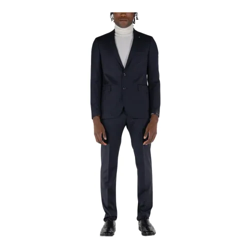 Tagliatore , Bruce Complete Suit ,Blue male, Sizes: