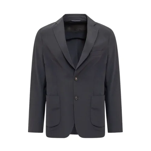 Tagliatore , Elevate Your Style with Men`s Blazers ,Black male, Sizes: