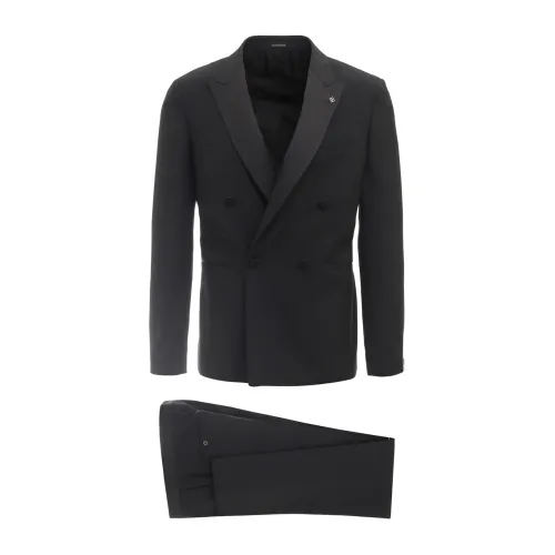Tagliatore , Formal Suit Set Sfbrdiona01080004 ,Black male, Sizes: