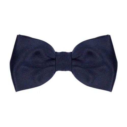 Tagliatore , Luxury Satin Bow Tie ,Blue male, Sizes: ONE