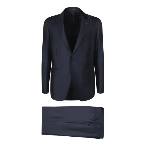 Tagliatore , Men's Clothing Suits Blue Ss24 ,Blue male, Sizes: