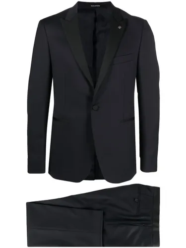 Tagliatore single-breasted two-peice suit - Blue