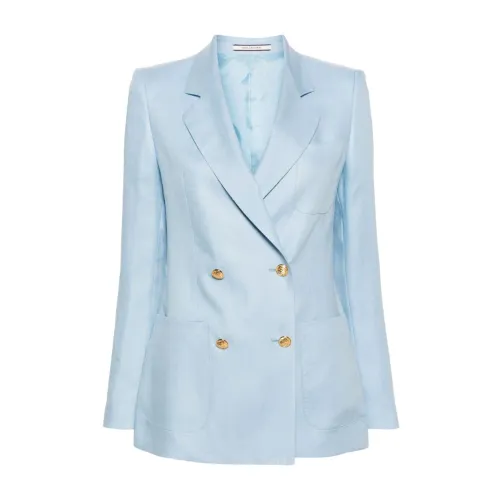 Tagliatore , Tagliatore Jackets Clear Blue ,Blue female, Sizes: