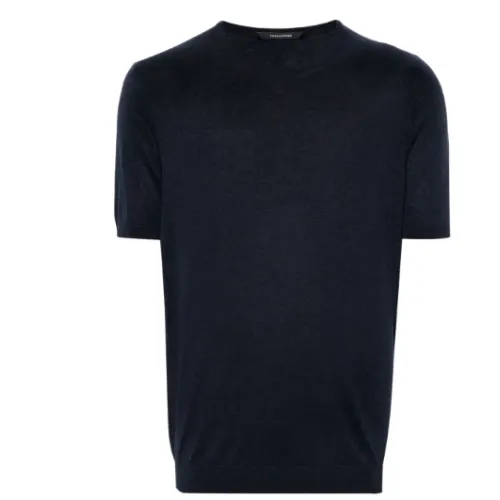 Tagliatore , Tagliatore T-shirts and Polos ,Blue male, Sizes: