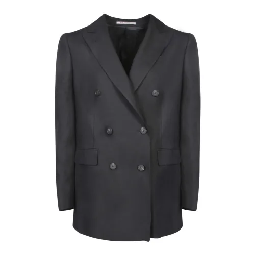 Tagliatore , Womens Clothing Jacket Black Ss24 ,Black female, Sizes: