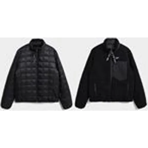 Taion Down & Boa Reversible Jacket in Black