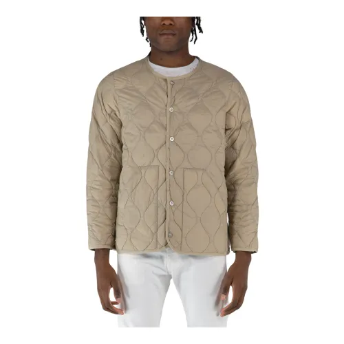 Taion , Military Crew Jacket ,Beige male, Sizes: