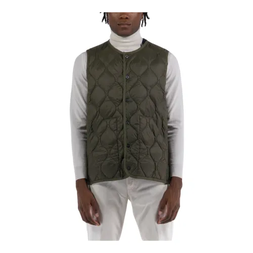 Taion , Military Creweck Vest ,Green male, Sizes: