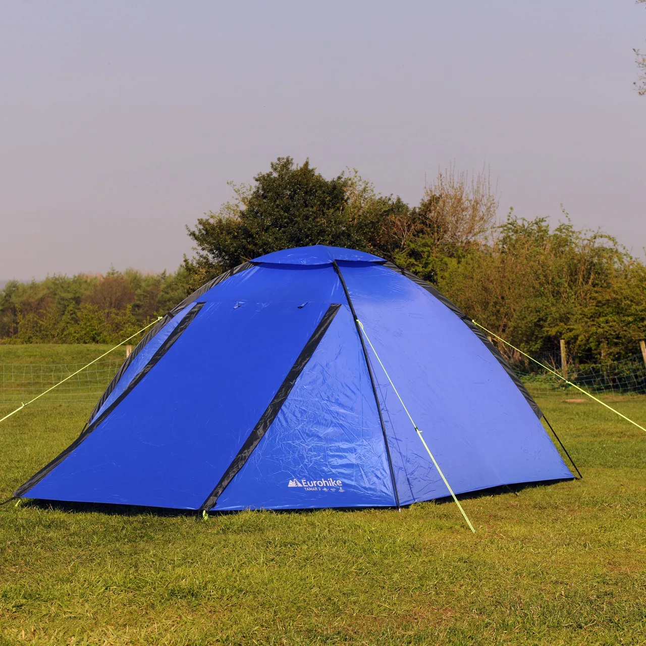 Tamar 3 Person Tent - Blue, Blue