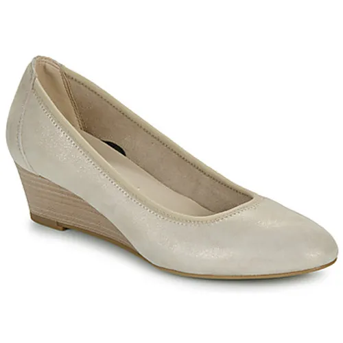 Tamaris  22320-179  women's Court Shoes in Gold