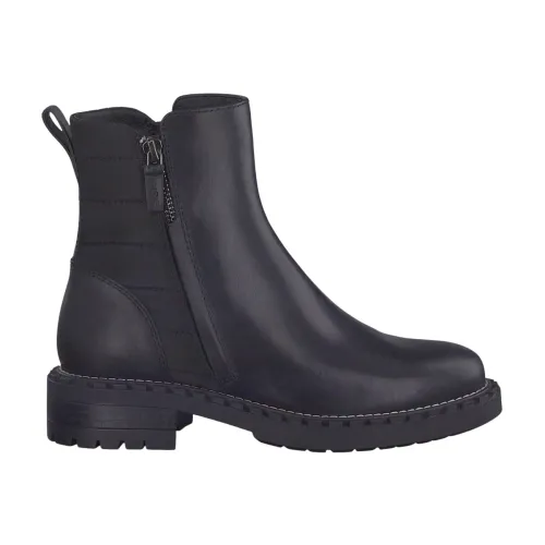 Tamaris , Black Casual Closed Ankle Boots ,Black female, Sizes: