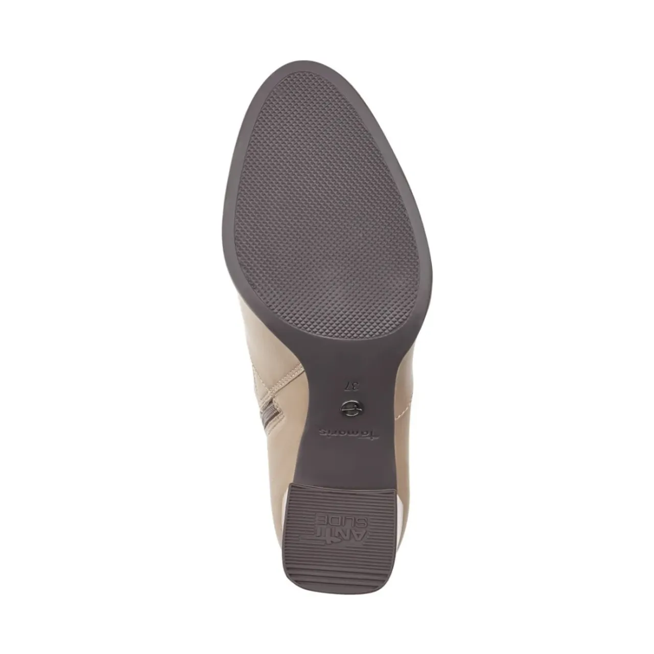 Tamaris , Elegant Beige Ankle Boots ,Beige female, Sizes: