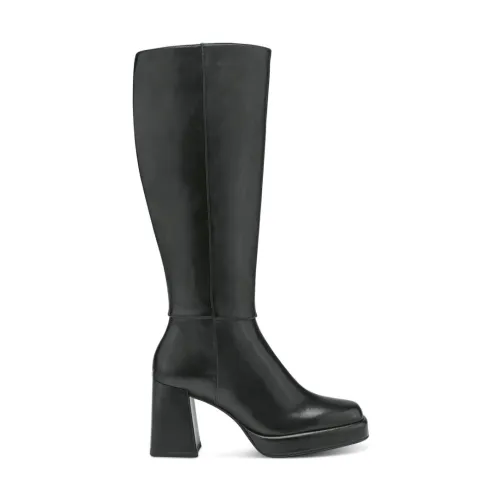 Tamaris , Elegant Black Ankle Boots ,Black female, Sizes: