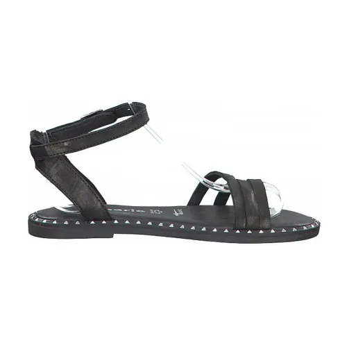 Tamaris , Flat Heel Sandals ,Black female, Sizes: