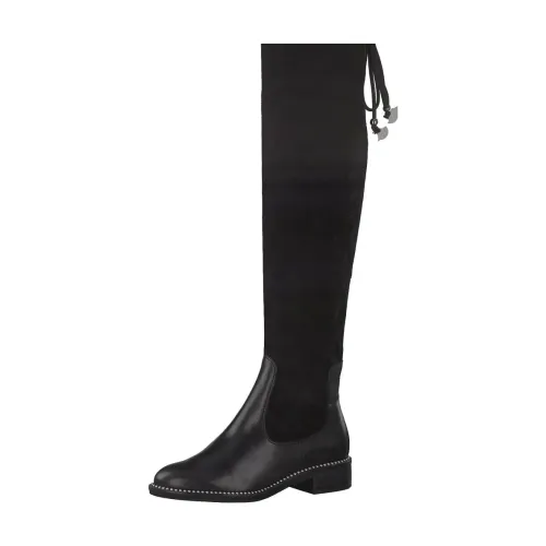 Tamaris , Sophisticated Over-knee Boots ,Black female, Sizes: