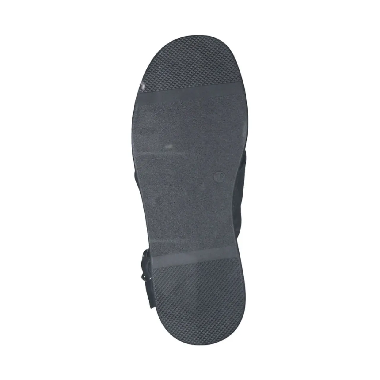 Tamaris , Stylish Flat Sandals in Black ,Black female, Sizes: