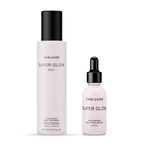 Tan Luxe Fake Tan Serum Set SUPER GLOW