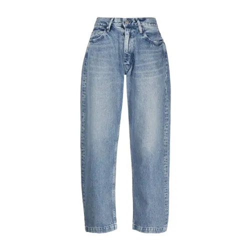 Tanaka , Baggy-Fit Denim Jeans ,Blue female, Sizes: