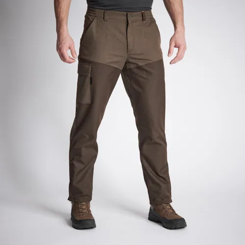 Tapered Hunting Trousers Renfort 100 - Brown