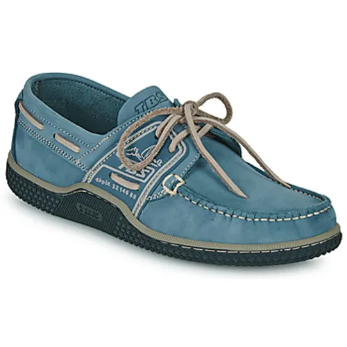 TBS  GLOBEK  men's Boat Shoes in Blue