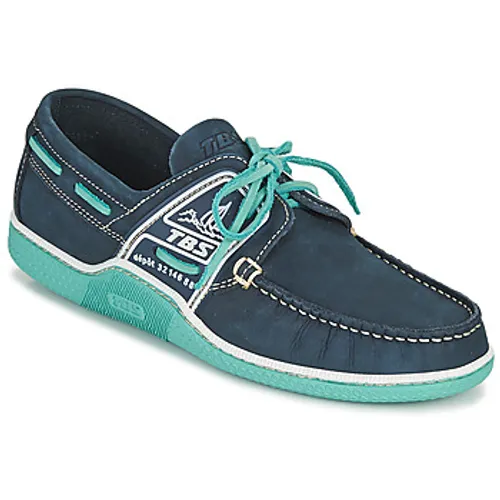TBS  GLOBEK  men's Boat Shoes in Blue