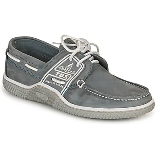 TBS  GLOBEK  men's Boat Shoes in Grey