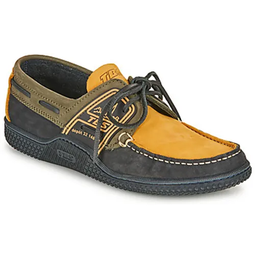TBS  GLOBEK  men's Boat Shoes in Yellow
