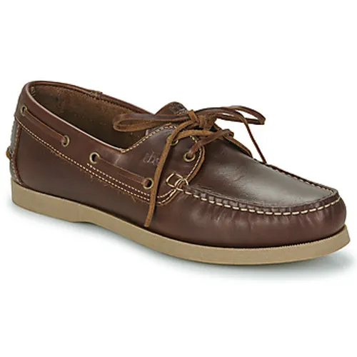 TBS  PHENIS  men's Boat Shoes in Brown