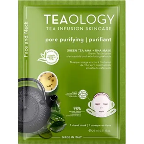 Teaology Green Tea AHA + BHA Mask Female 21 g