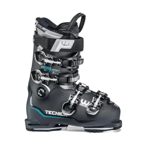 Tecnica , Girls Ski Boots Mach Sport ,Gray female, Sizes: 26 1/2 EU, 26 EU