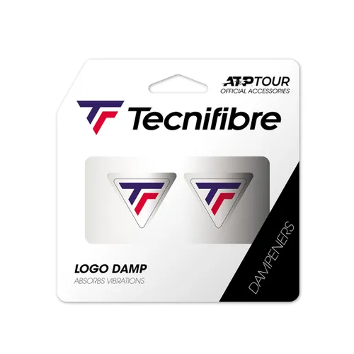 Tecnifibre Tennis Racket Logo Dampener Pack of 2