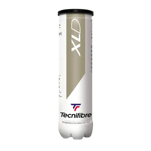Tecnifibre XLD Tennis Balls - Tube of 4