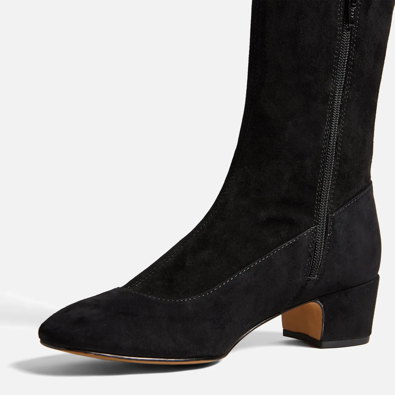 Ted Baker Ayannah Suede Knee High Boots - UK