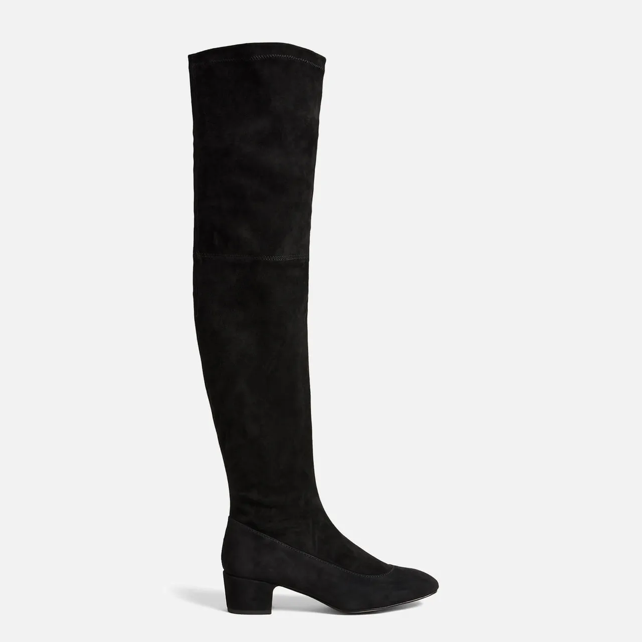 Ted Baker Ayannah Suede Knee High Boots - UK