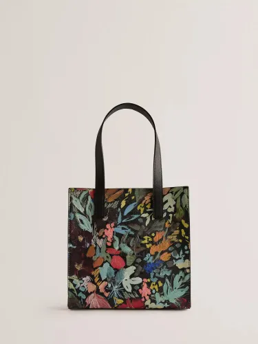 Ted Baker Beaicon Floral Tote Bag, Black/Multi - Black/Multi - Female