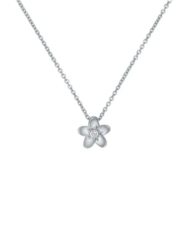 Ted Baker Blossom Flower Necklace - Silver