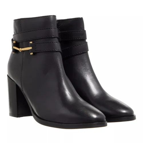 Ted Baker Boots & Ankle Boots - Anisea T Hinge Leather 85Mm Ankle Boot - black - Boots & Ankle Boots for ladies